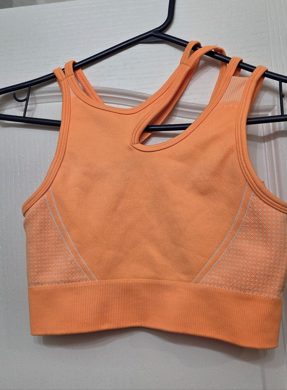 Seamless Orange Sports Bralette - Women Intimates & Sleepwear